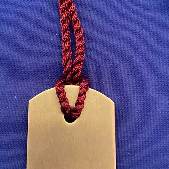 Salisbury Pewter Bookmark with Burgundy Tassel - Picture 9 of 14
